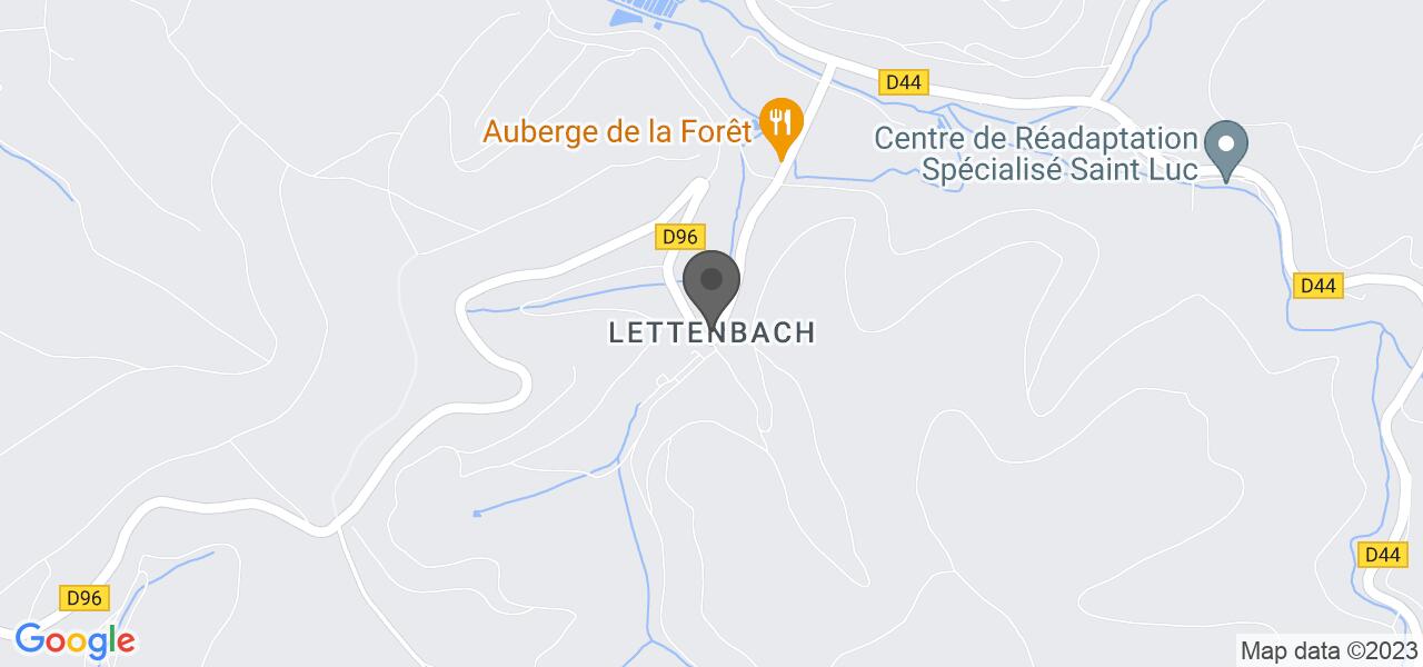 Plan d'accès — AUBERGE DE LA FORÊT