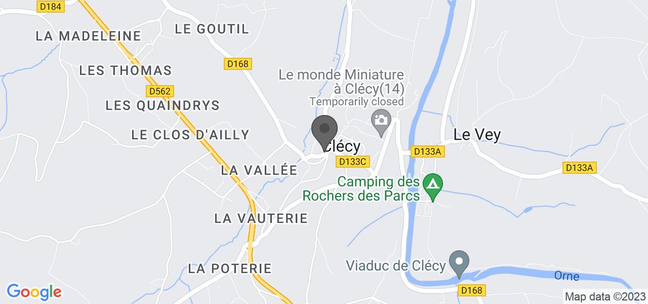 Plan d'accès — AU SITE NORMAND