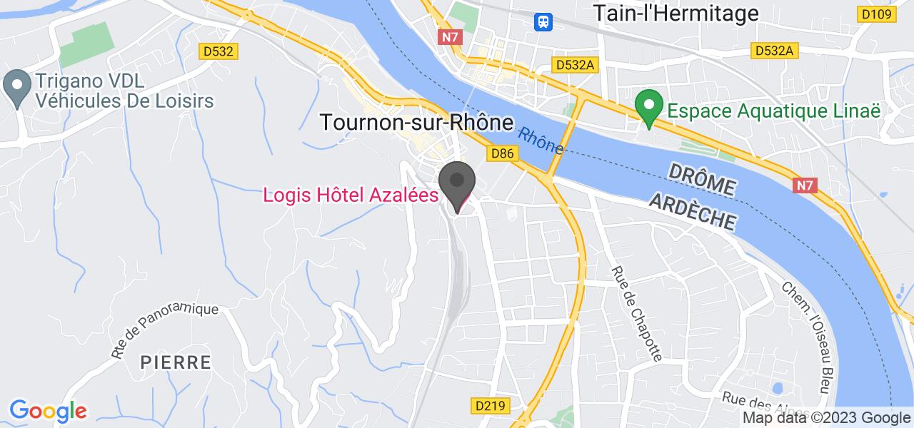 交通地图 — RESTAURANT AZALEES