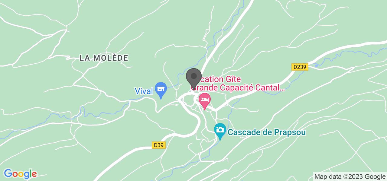 Plan d'accès — LE PLOMB DU CANTAL