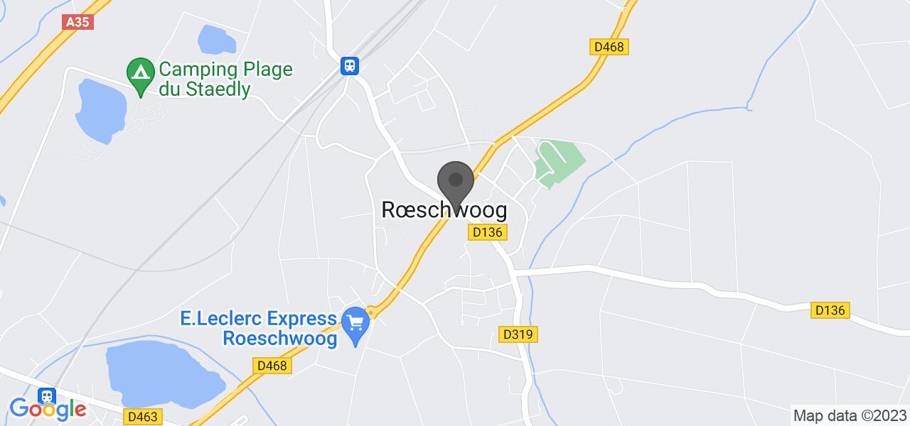 Plan d'accès — RESTAURANT AU CERF
