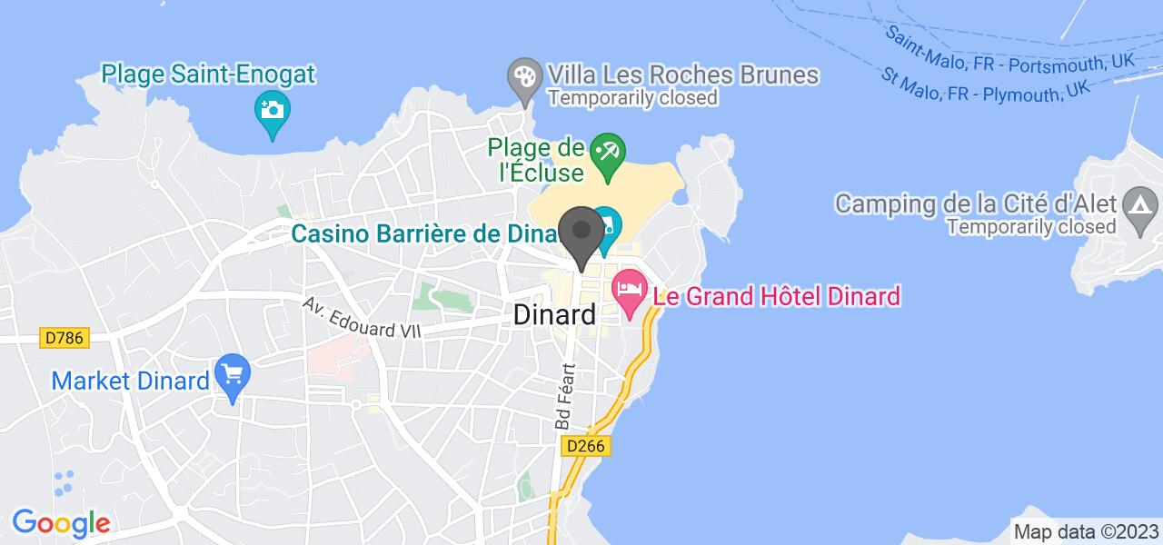 Plan d'accès — LE CAFÉ ROUGE