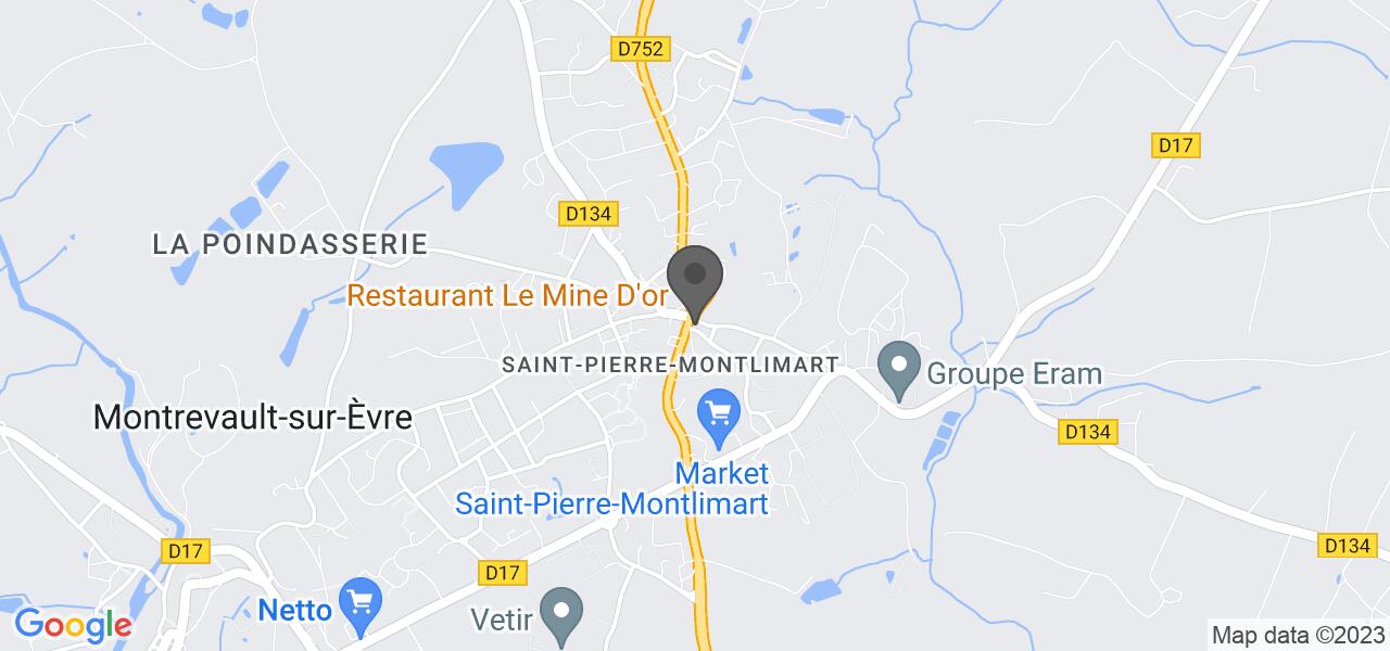 Plan d'accès — LE MINE D'OR