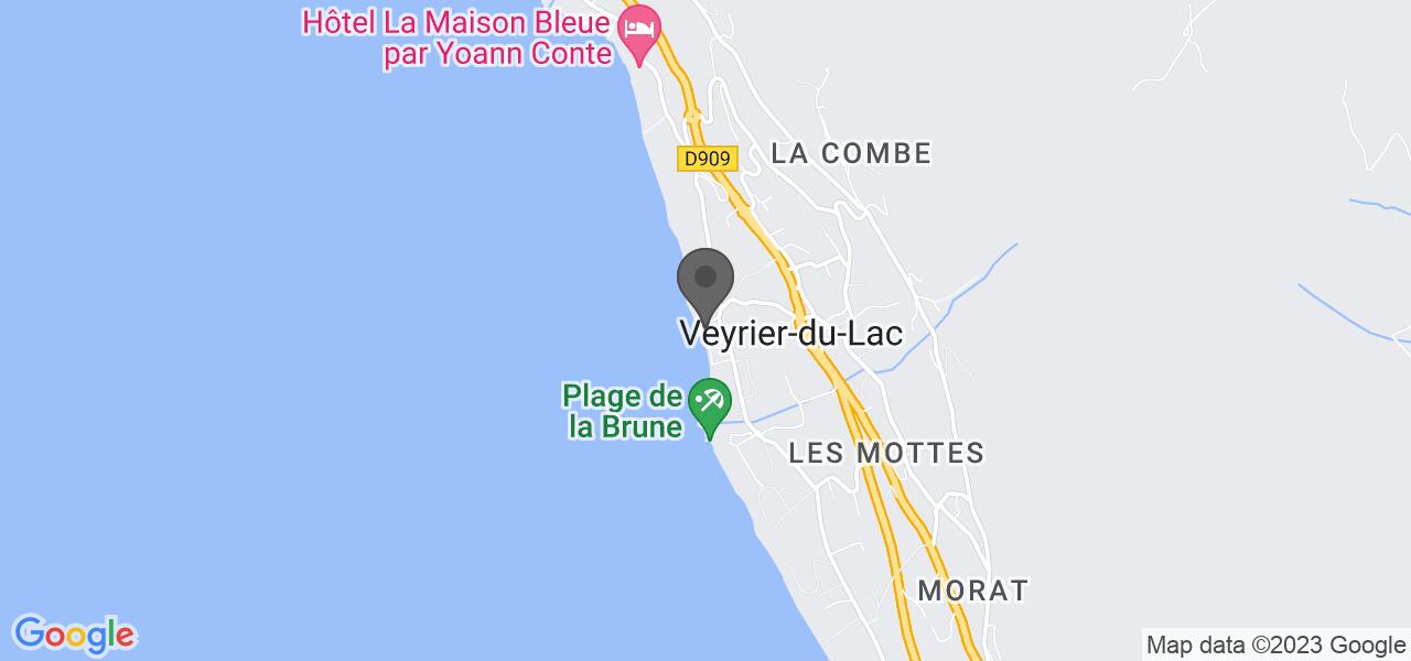 แผนที่การเดินทาง — AUBERGE DU LAC