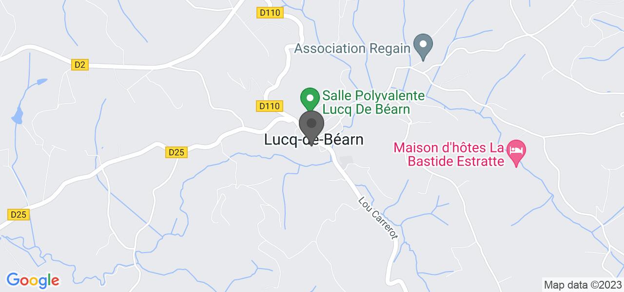 Plan d'accès — LA TAVERNE DE L'ANGE OLIVER
