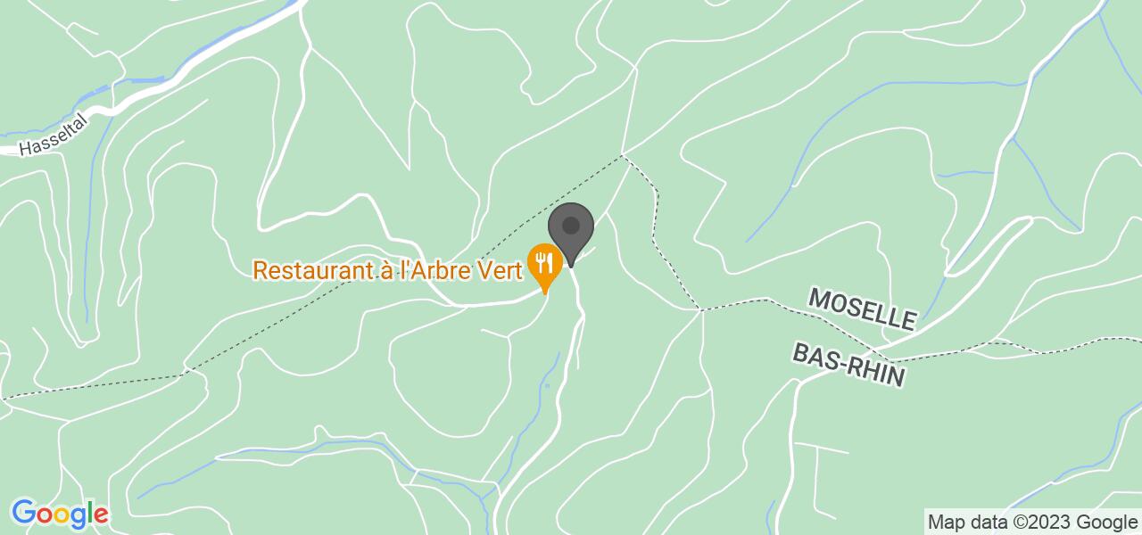 Plan d'accès — RESTAURANT À L'ARBRE VERT