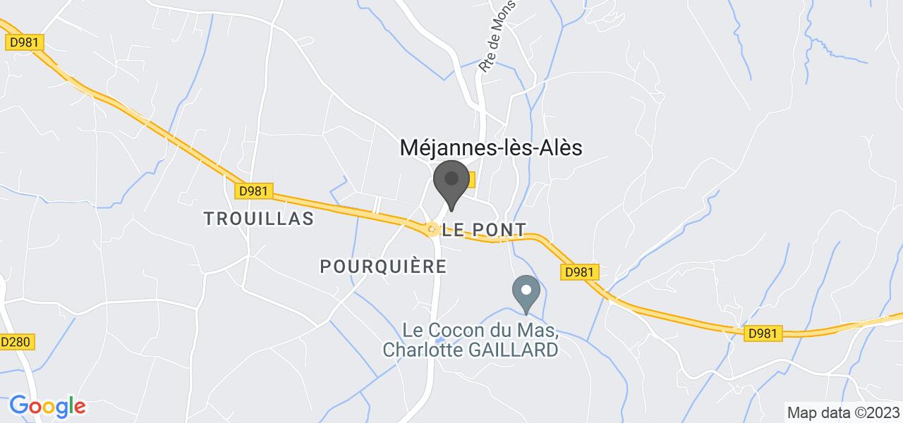 Plan d'accès — AUBERGE DES VOUTINS