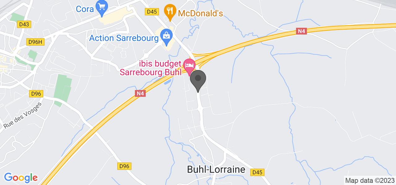 Plan d'accès — LA CABANE DE MARIE