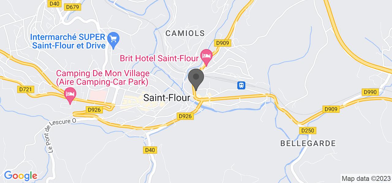 Plan d'accès — HOTEL L'ANDER