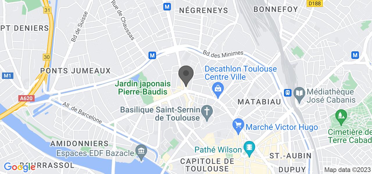 Plan d'accès — LES FORTES TETES