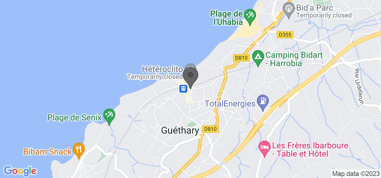 交通地图 — LE BAR BASQUE