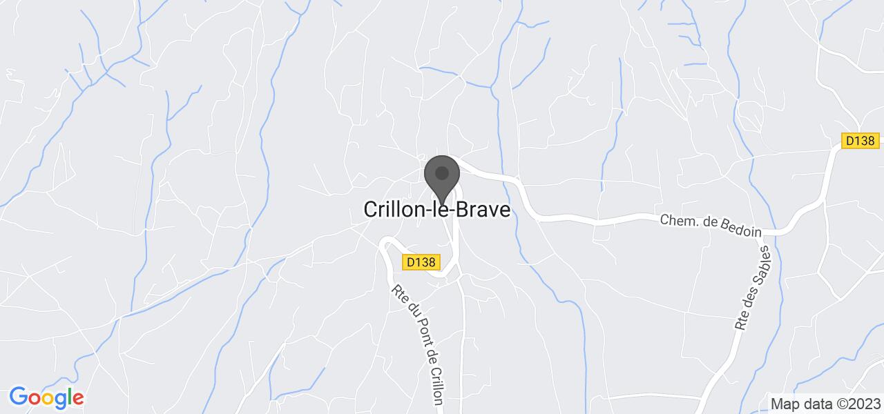 Plan d'accès — HOTEL CRILLON LE BRAVE