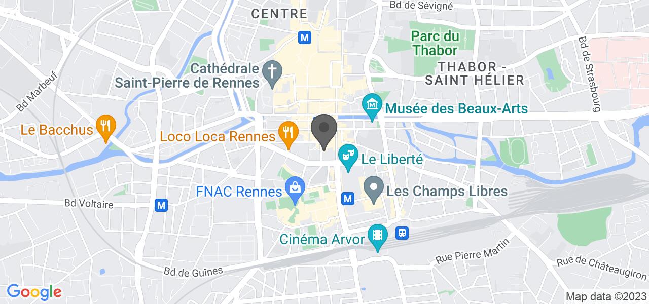 Plan d'accès — LE SAINT GEORGES