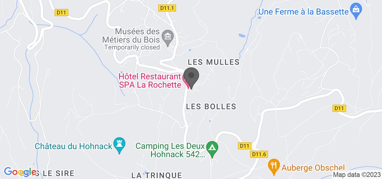 Plan d'accès — LA ROCHETTE