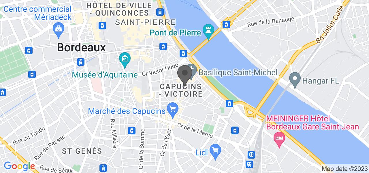 Plan d'accès — LE PASSAGE ST MICHEL