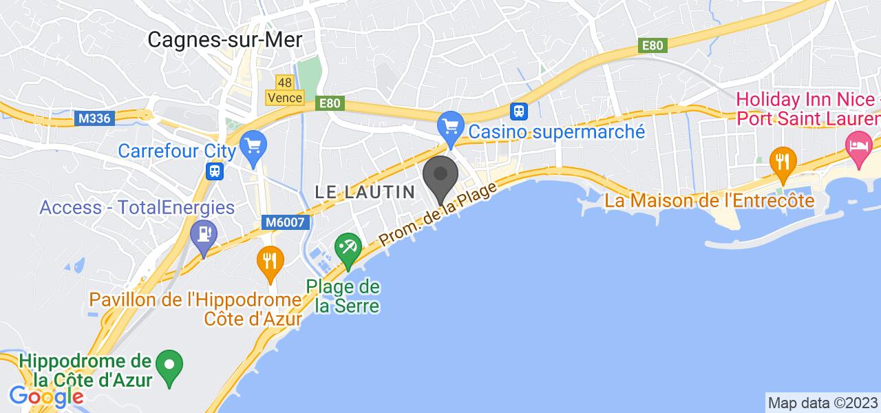 Plan d'accès — A L'OMBRE DU PIN
