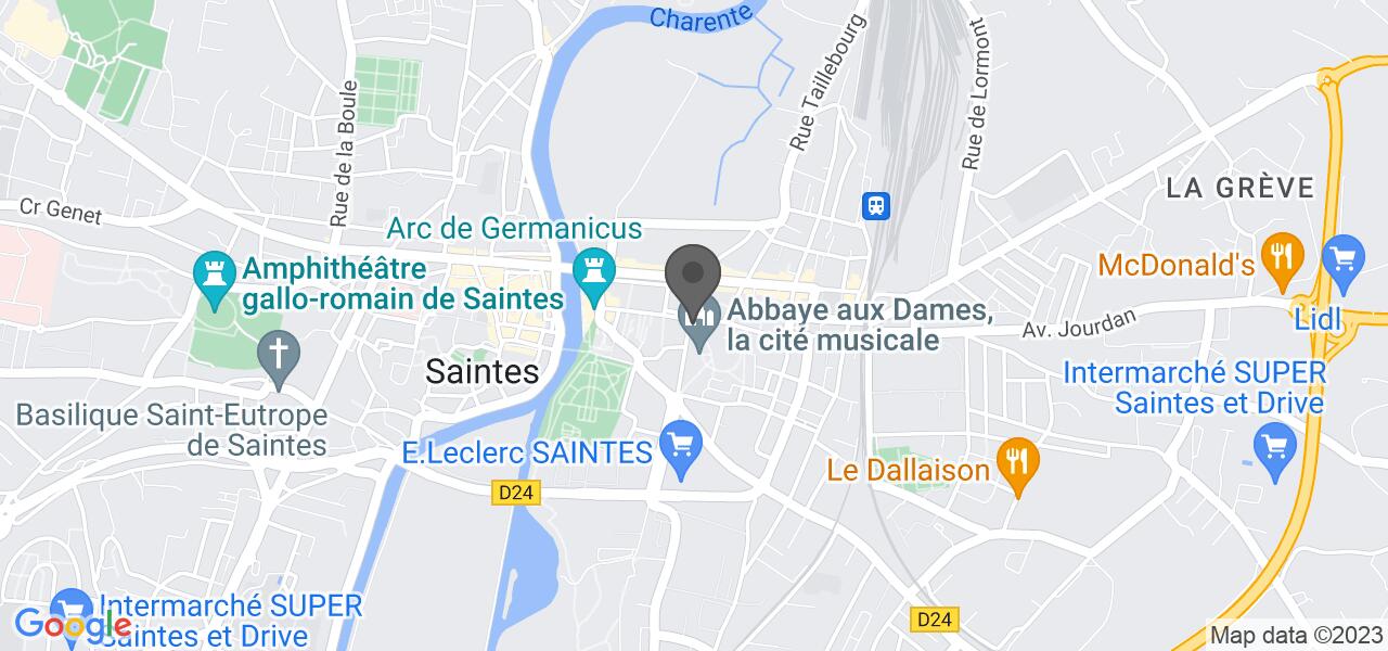 アクセスマップ — SAVEURS DE L'ABBAYE