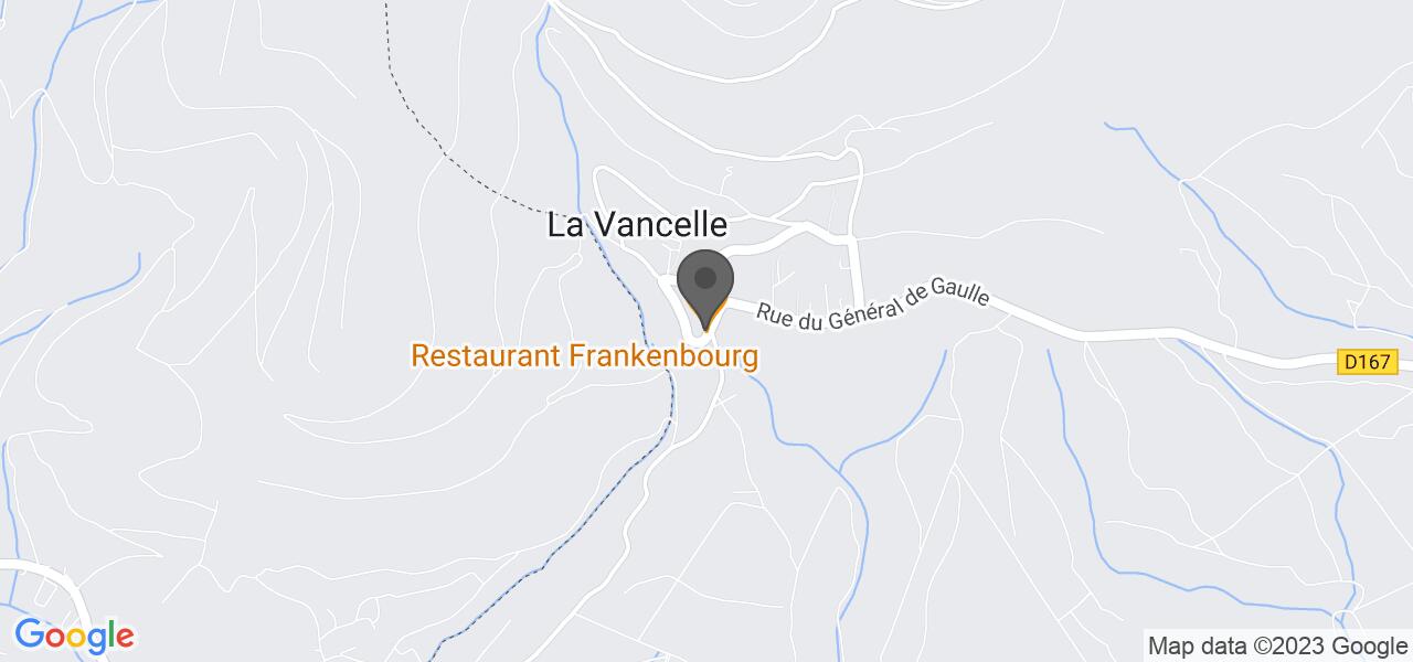 Plan d'accès — AUBERGE FRANKENBOURG
