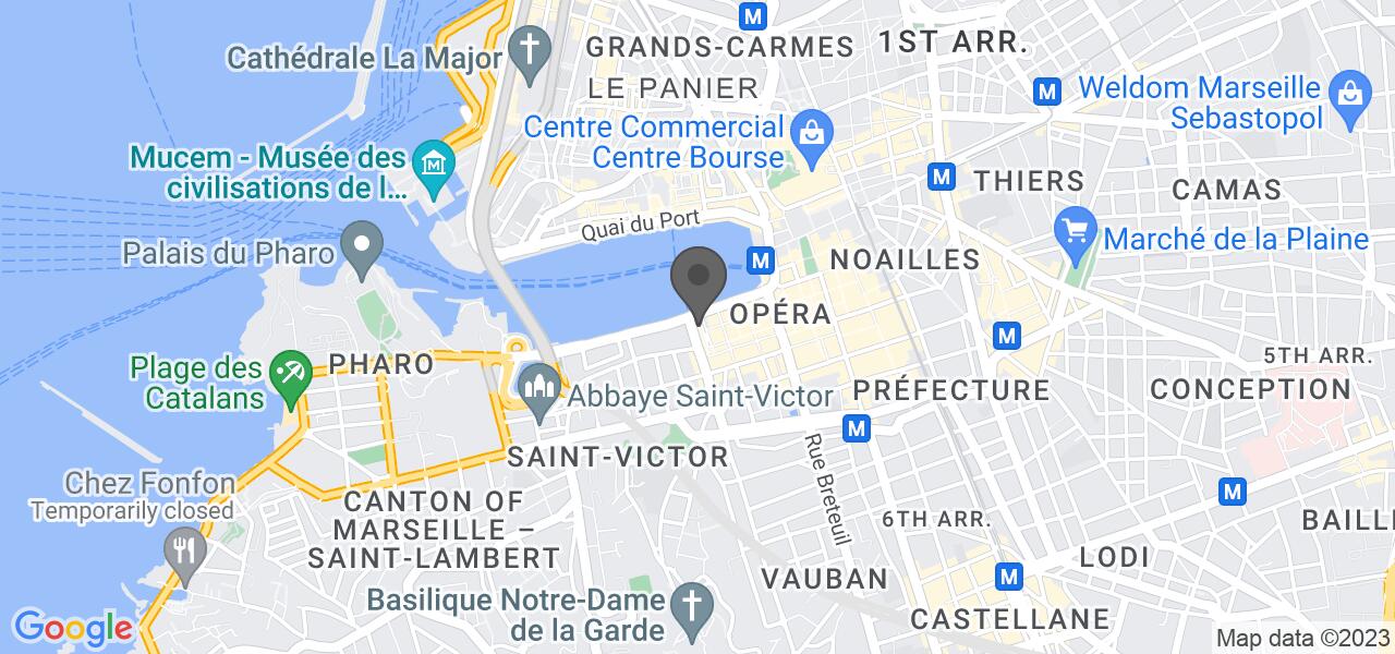 交通地图 — LE BOUCHON PROVENCAL