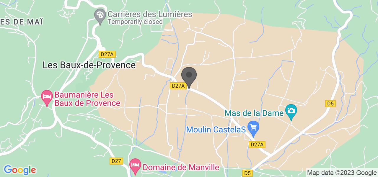 Plan d'accès — LE MAS D'AIGRET