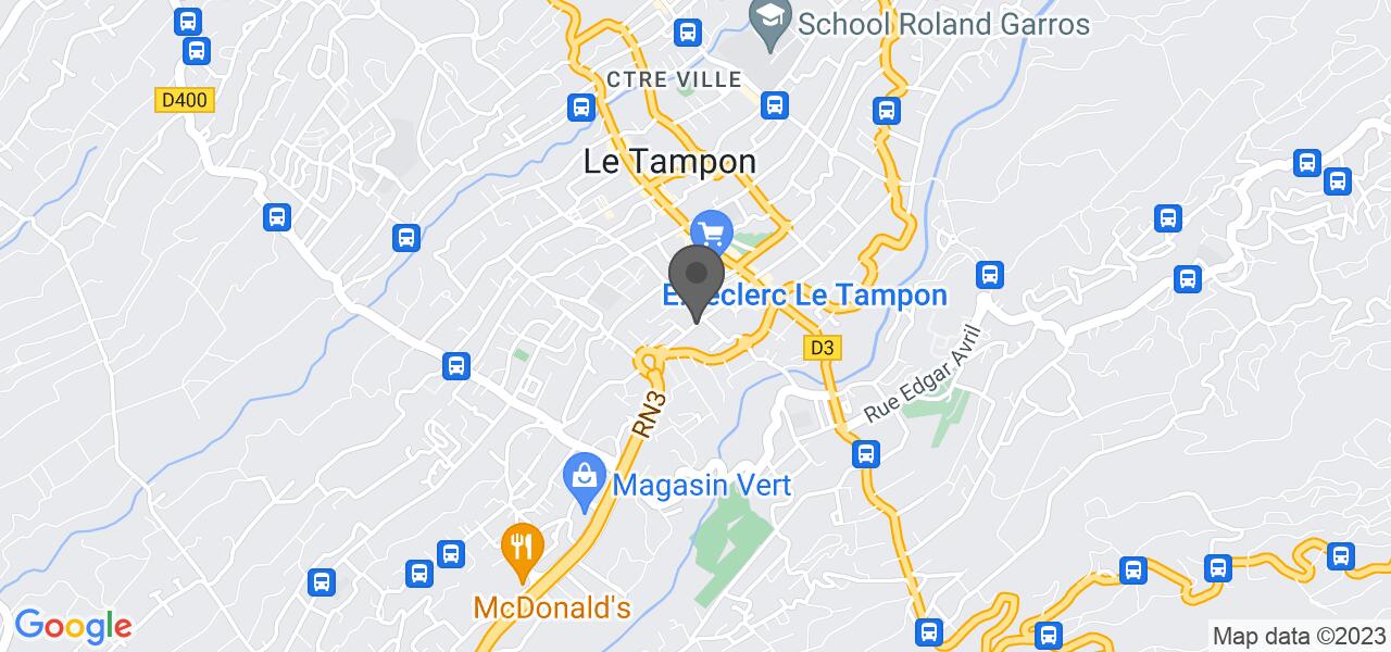 Mapa de acesso — LE CANARD BOURBON