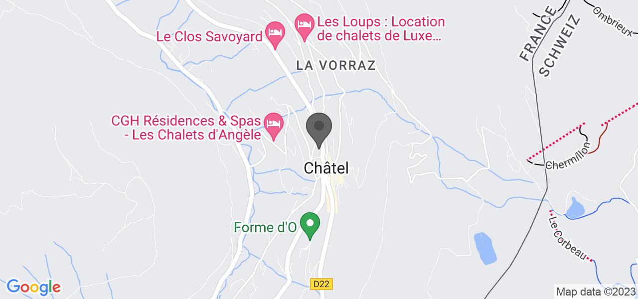 Plan d'accès — LA TABLE D'ANTOINE