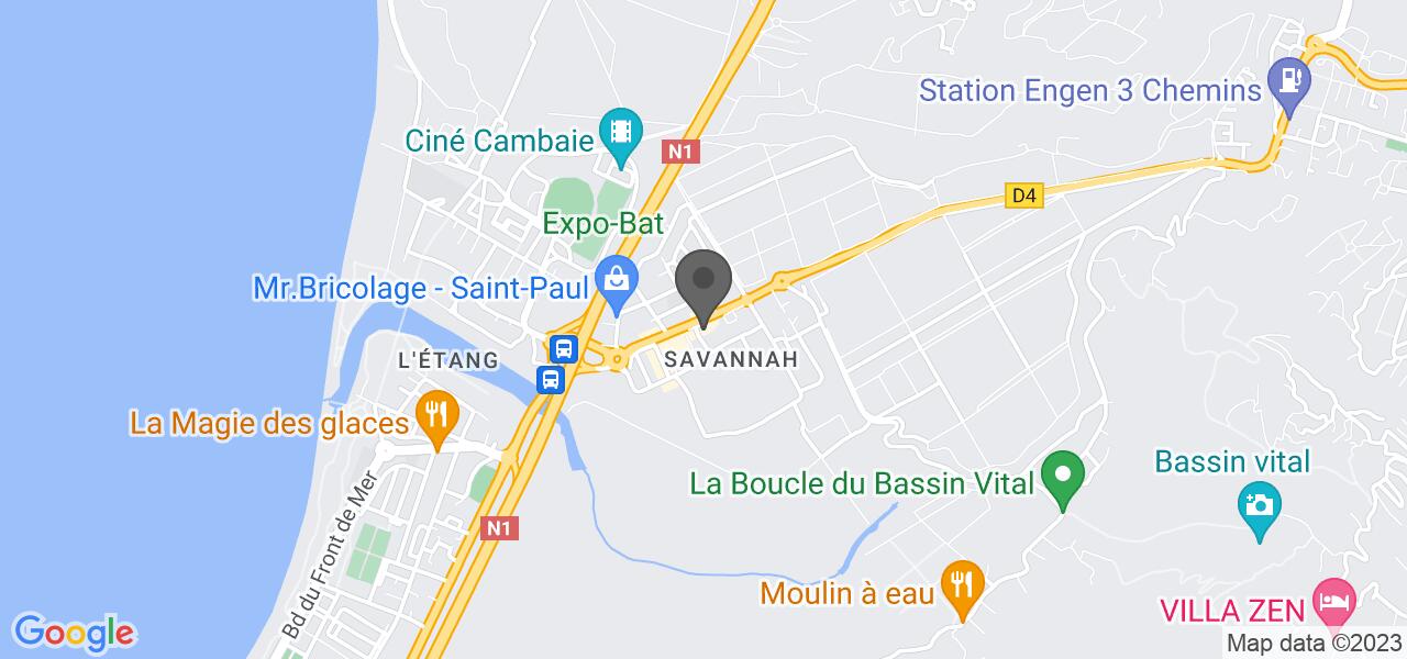 Plan d'accès — LES DÉLICES DE SAVANNAH