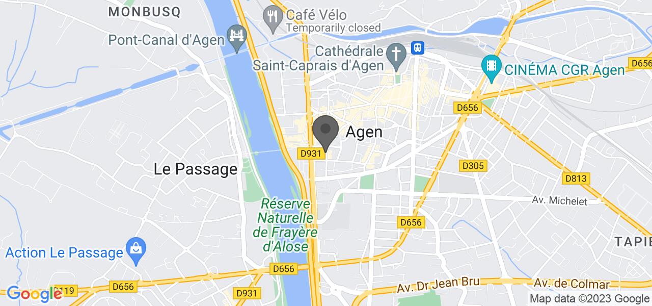 Plan d'accès — RESTAURANT MARIOTTAT