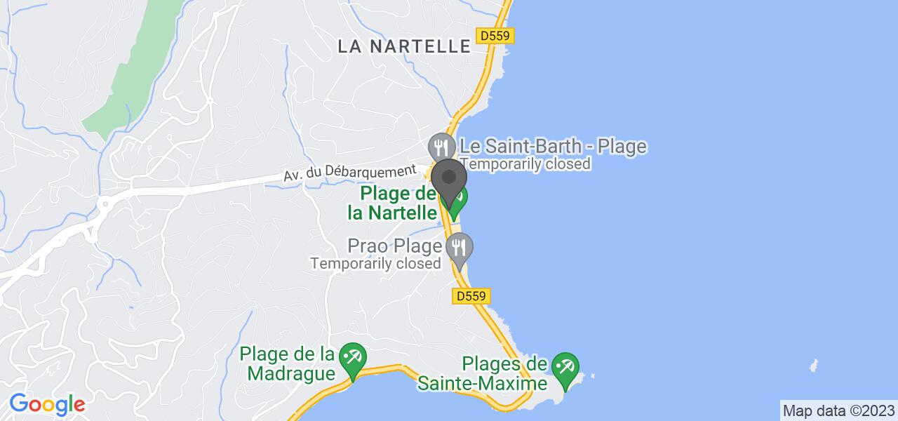 Plan d'accès — RESTAURANT LA VOILE
