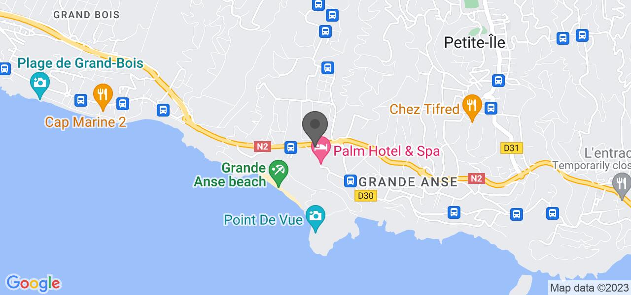 Plan d'accès — PALM HOTEL & SPA