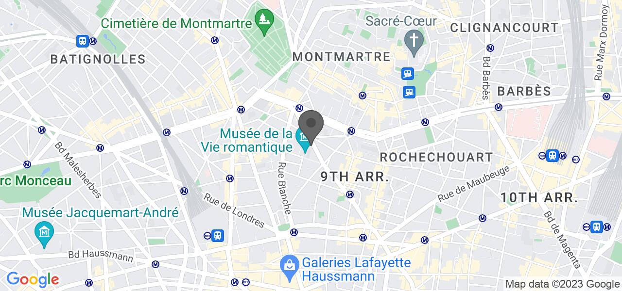 Plan d'accès — LE GARDE TEMPS