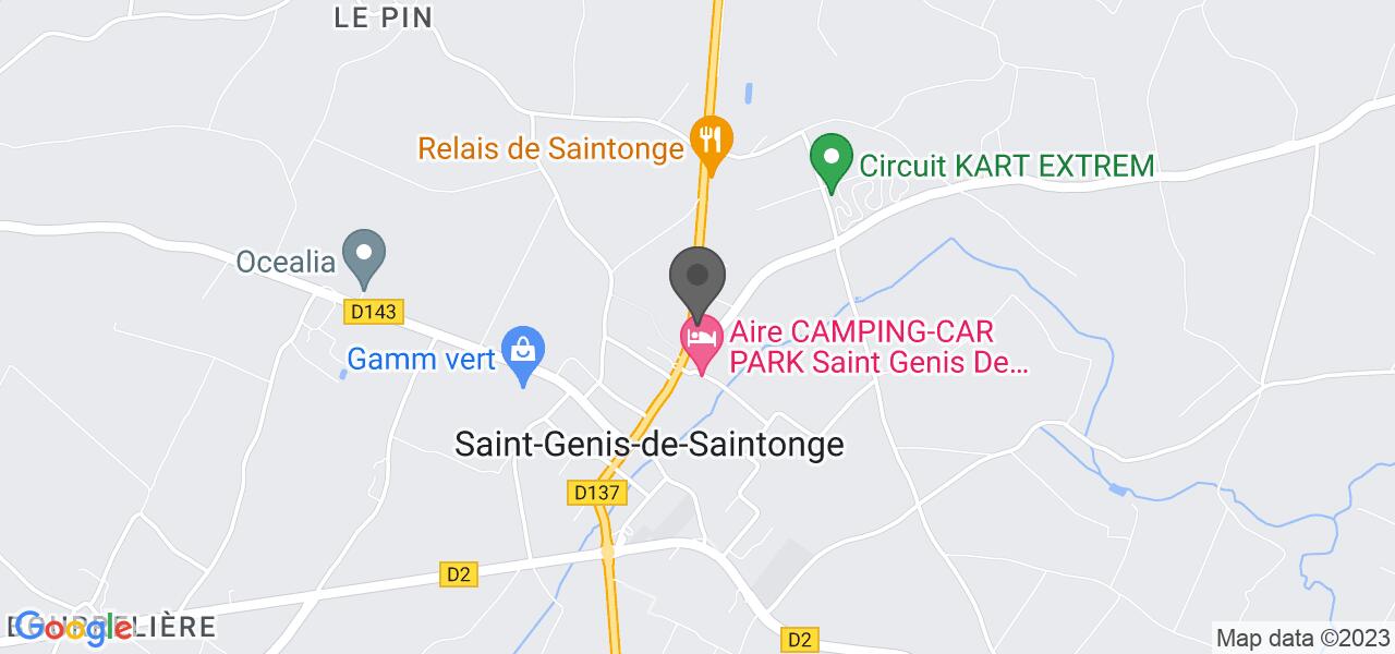 Anfahrtsplan — LE SAINT GENIS