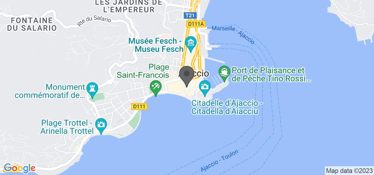 Plan d'accès — A MERENDELLA CITADINA
