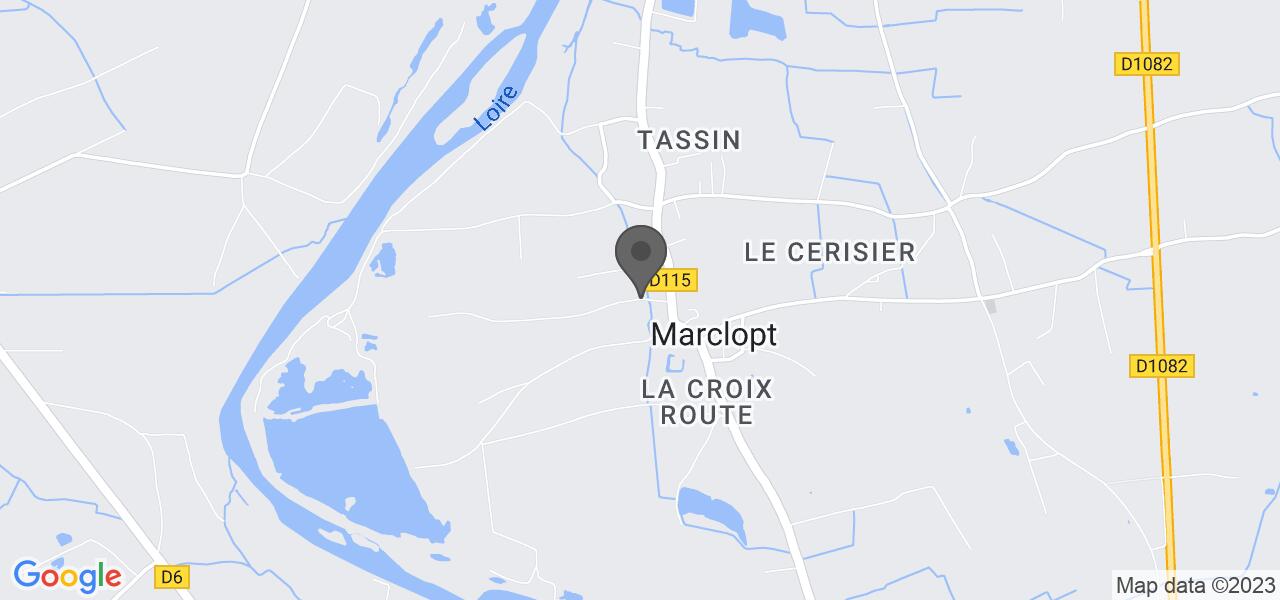 Plan d'accès — LA GRIGNOTIERE