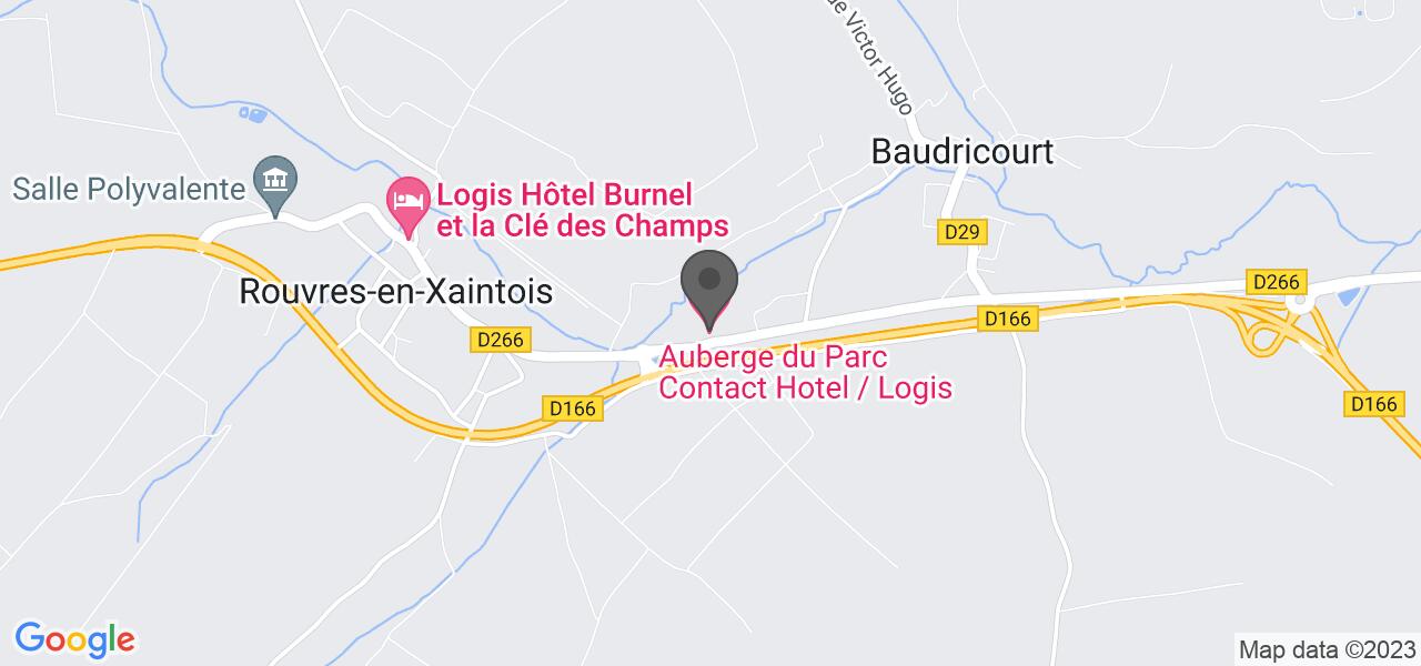 Plan d'accès — AUBERGE DU PARC
