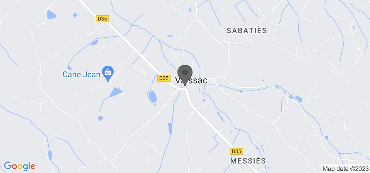 Plan d'accès — CHEZ TERRASSIER