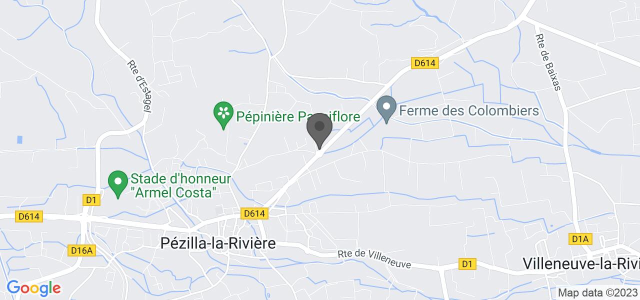 Plan d'accès — L'ARAMON GOURMAND