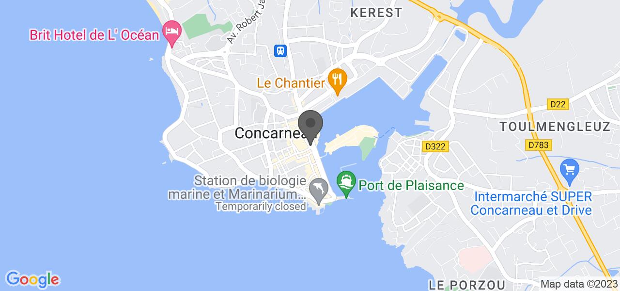Plan d'accès — L'AMIRAL