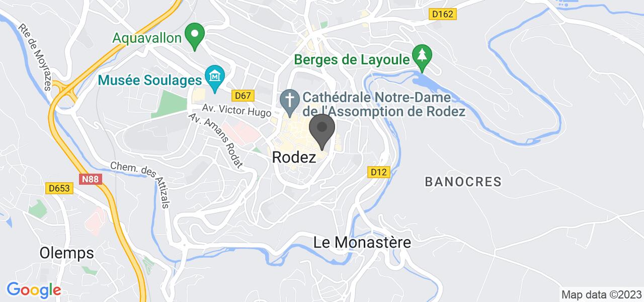 Plan d'accès — LES AROMES