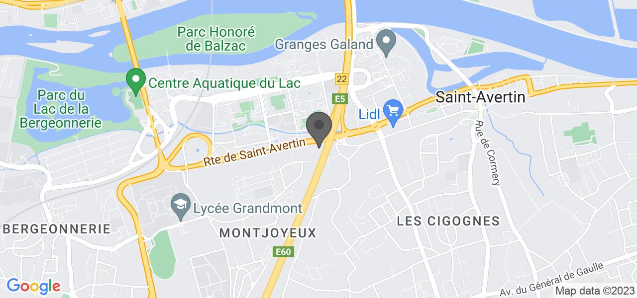Routekaart — LA ROCHE LE ROY