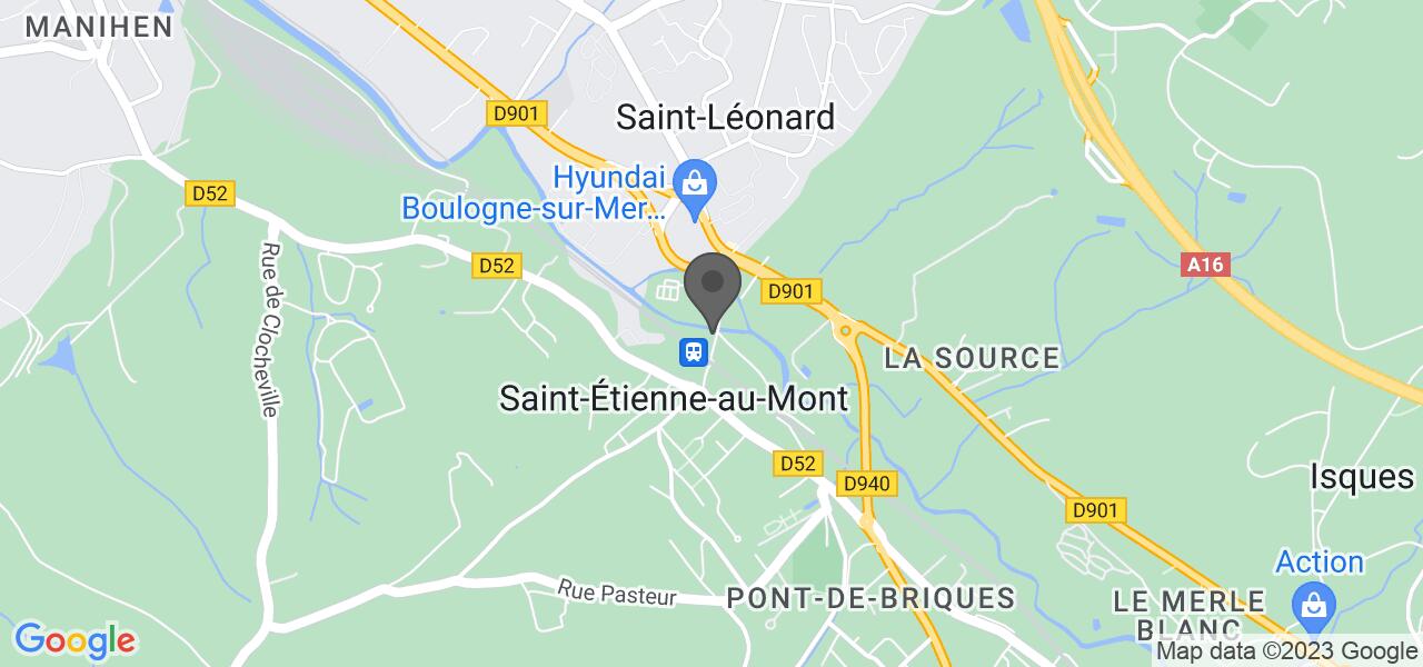 Plan d'accès — HOSTELLERIE DE LA RIVIÈRE