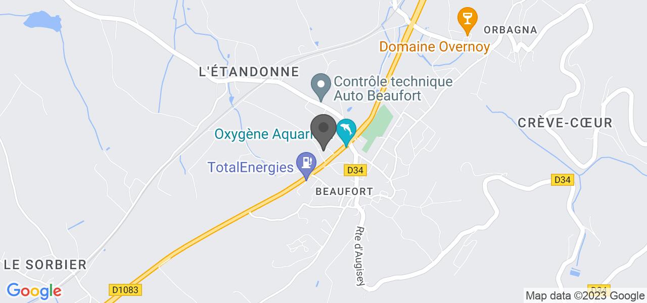 Plan d'accès — LA MAISON DU REVERMONT