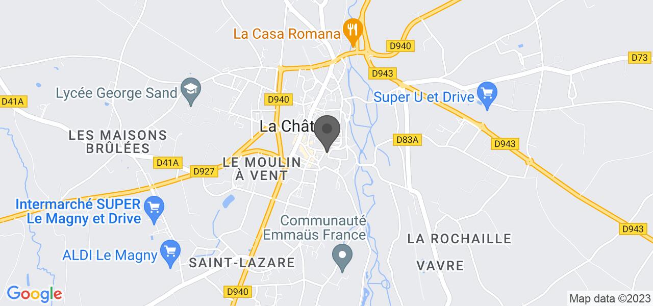 Plan d'accès — AUBERGE À L'ESCARGOT