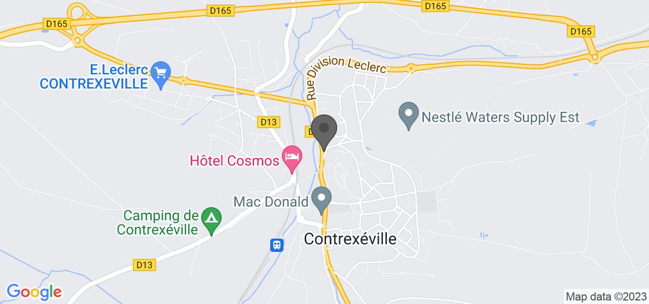 Plan d'accès — HÔTEL DES VOSGES