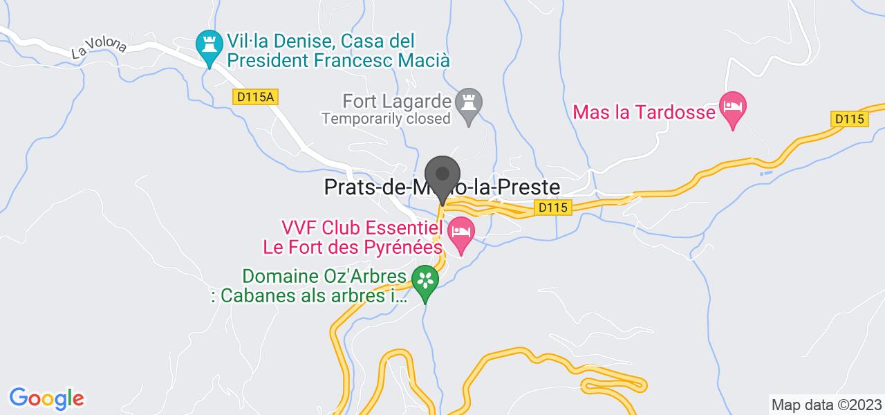 Plan d'accès — RESTAURANT BELLAVISTA