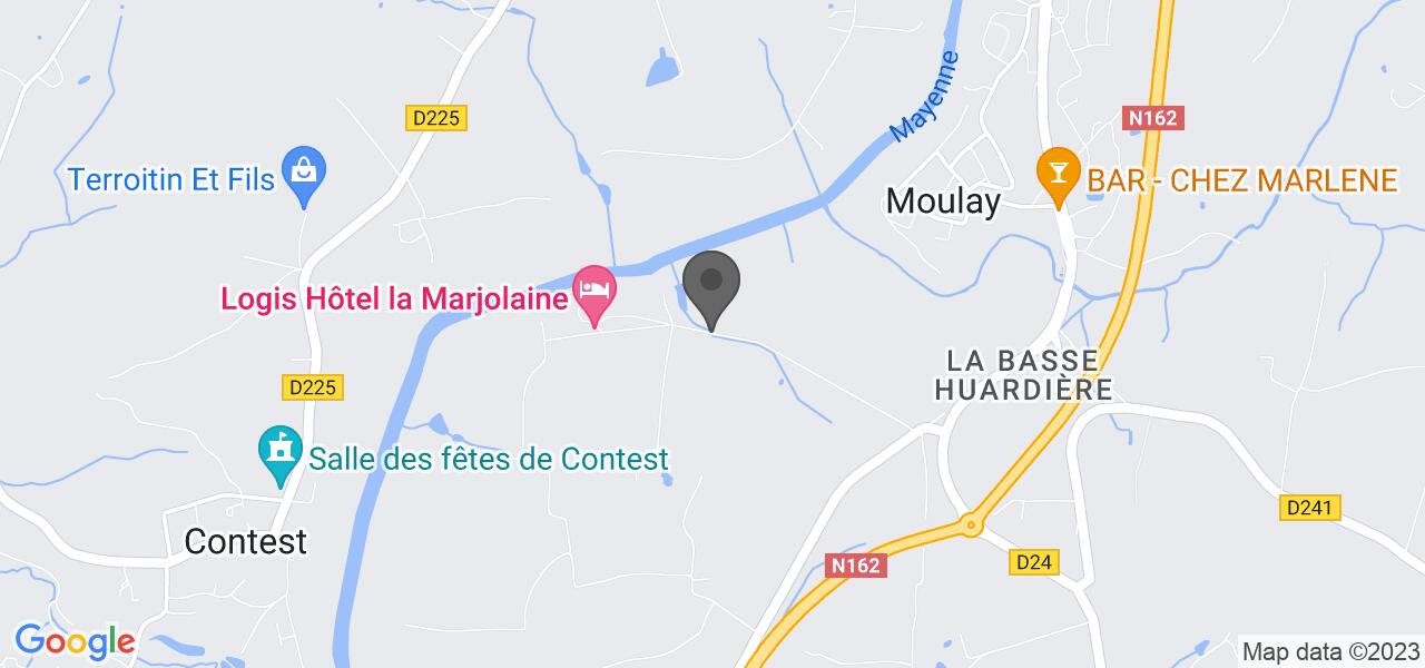 Plan d'accès — LA MARJOLAINE