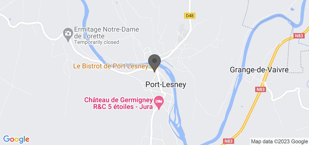 Plan d'accès — BISTROT LE PONTARLIER