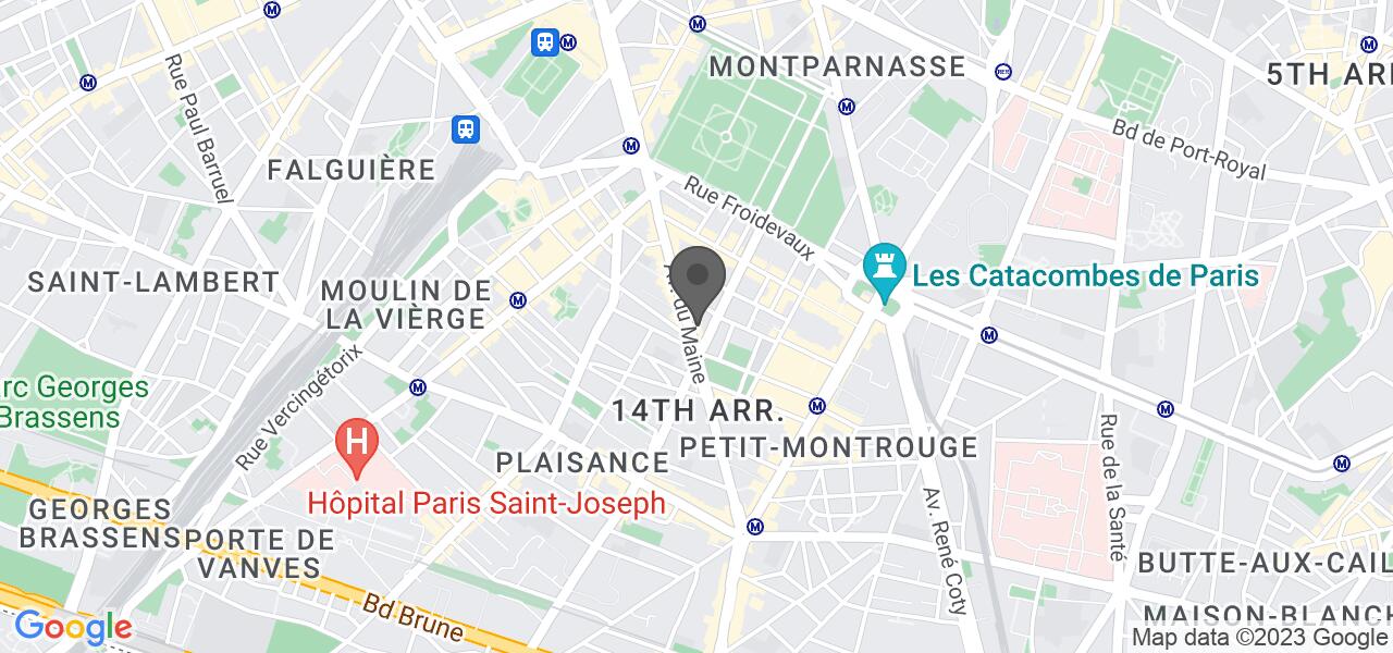 Plan d'accès — LA MAISON COURTINE