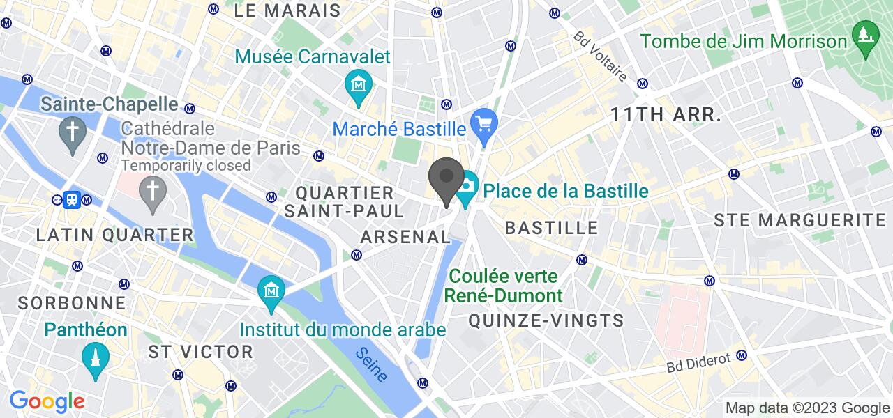 Plan d'accès — CAFÉ Français