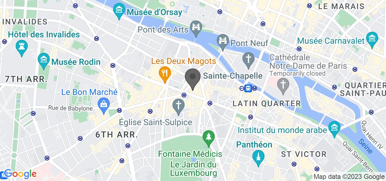 Plan d'accès — RESTAURANT HUGUETTE